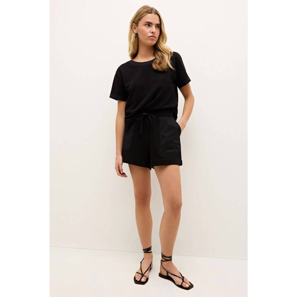 NEW MARIE OLIVER cohen short sleeve tee in black